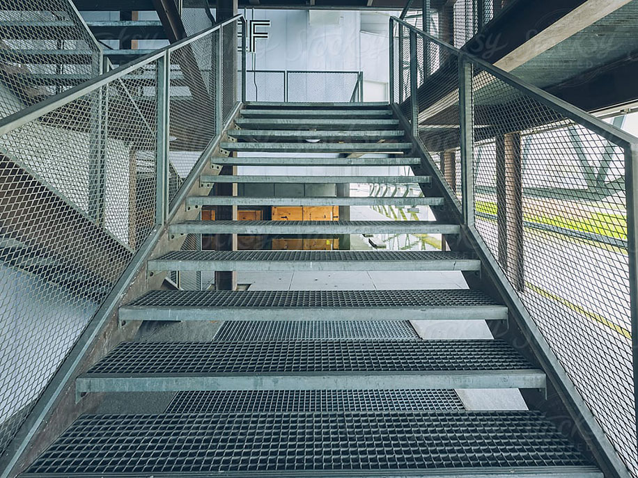 Oceľové schodisko